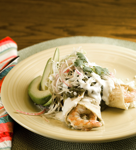 Post image for Gluten Free Shrimp Enchiladas Recipe