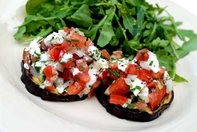 Grilled Eggplant With Tomato Goat Cheese Relish Recipe,Picture Of A Ratchet