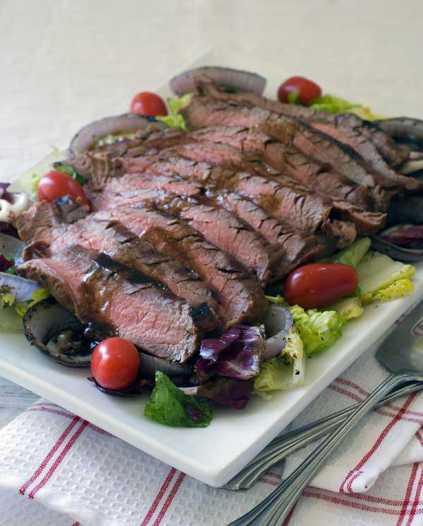 gluten free recipes grilled steak and salad