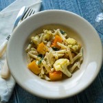 Gluten Free Penne with Roasted Cauliflower and Butternut Squash Recipe