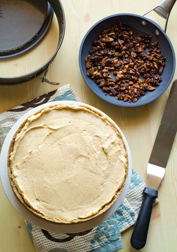Gluten-Free No Bake Pumpkin Praline Cheesecake | No Bake Desserts To Make This Summer | Homemade Recipes