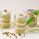 Gluten Free Pistachio Cupakes in a Jar