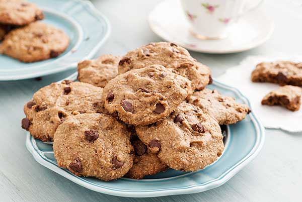 Gluten Free 5 ingredient Chocolate Chip Cookies