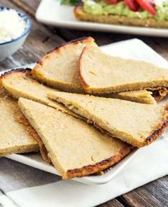 Gluten Free Socca Bread Recipe