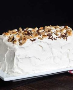 Gluten Free S'mores Ice Box Cake